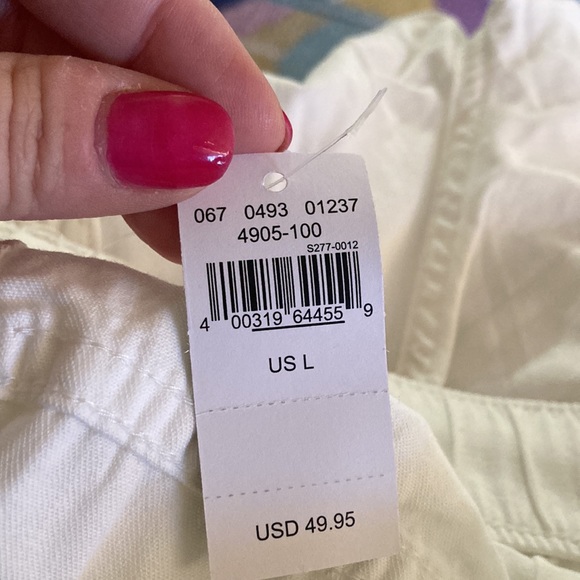 Aerie size L white distressed chinos - Picture 6 of 6